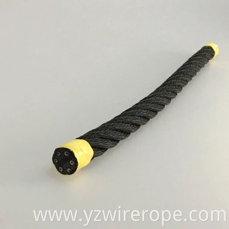 Good Quality Polyground Combination Rope with Fiber Core and Steel Core